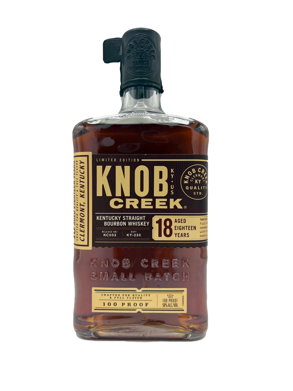 Knob Creek 18yr Bourbon 750mL – Deer Park Wine & Spirits