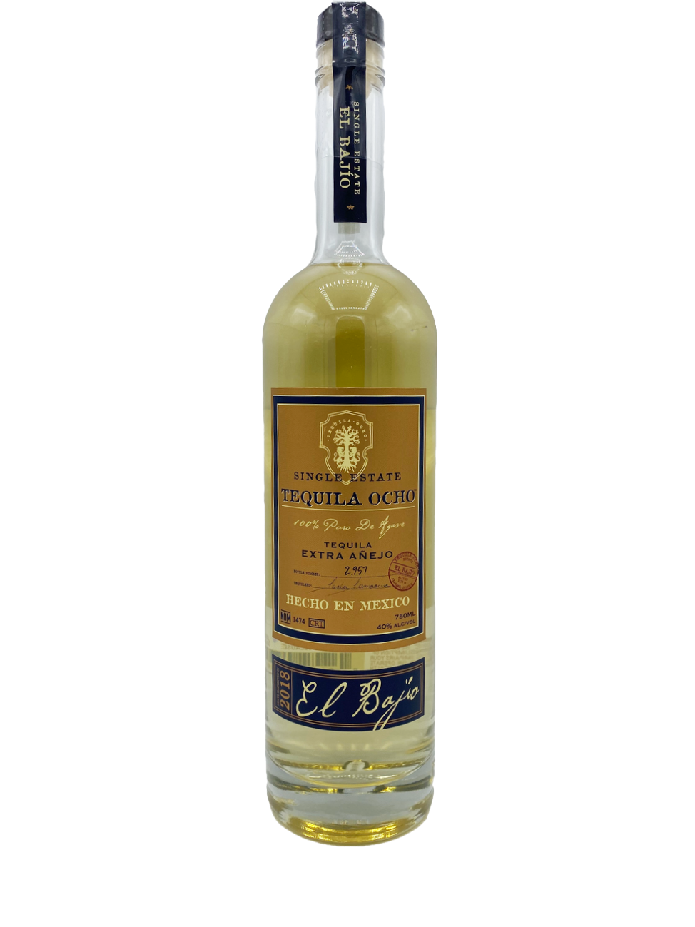 Tequila Ocho Extra Añejo 750ml Deer Park Wine & Spirits