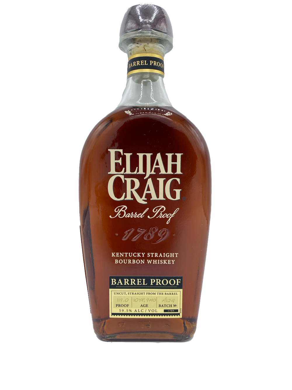 Elijah Craig Barrel Proof 10yr A124 750ml – Deer Park Wine & Spirits