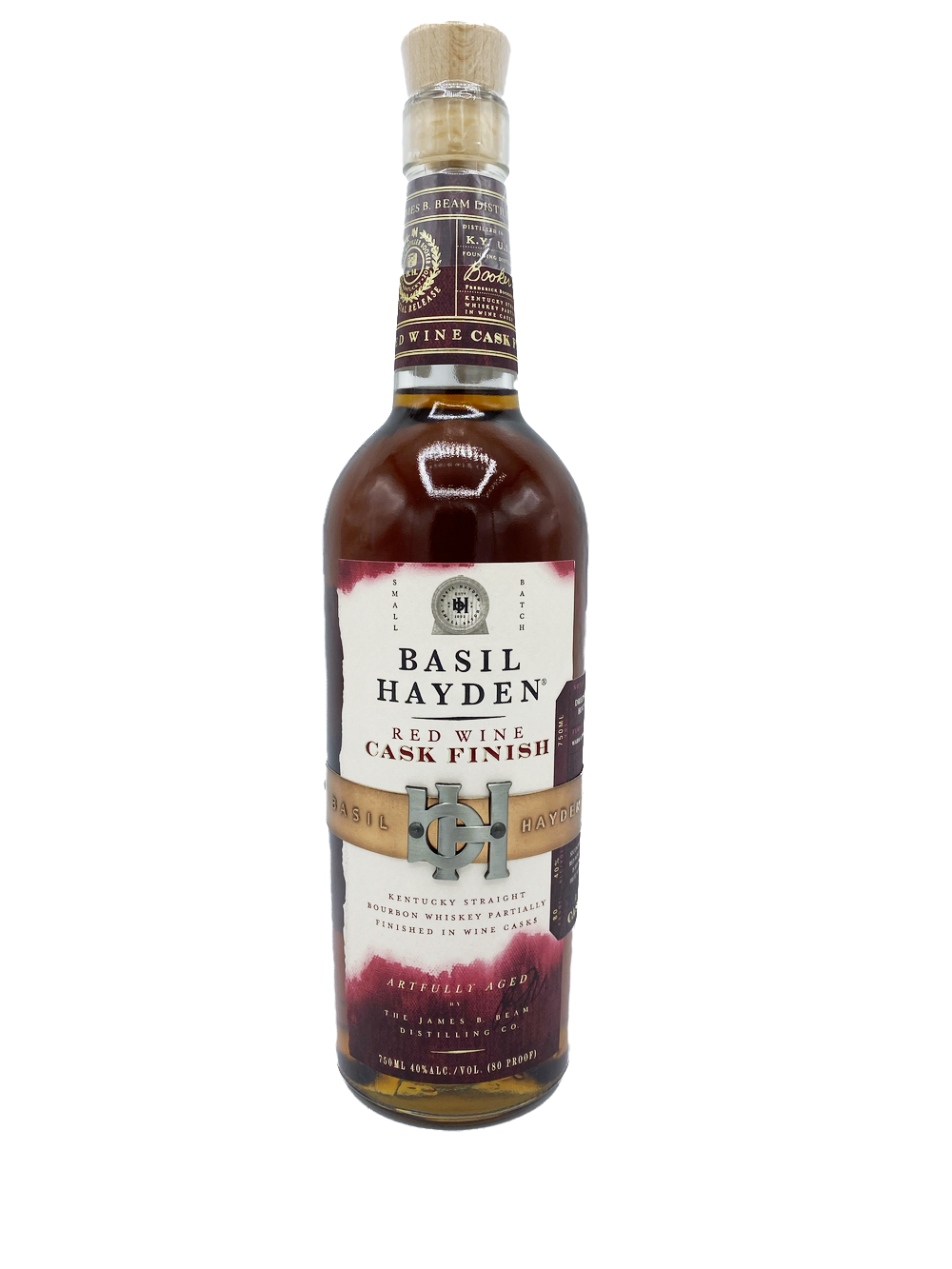 Basil Hayden Red Wine Cask Finish Bourbon 750mL Deer Park Wine & Spirits