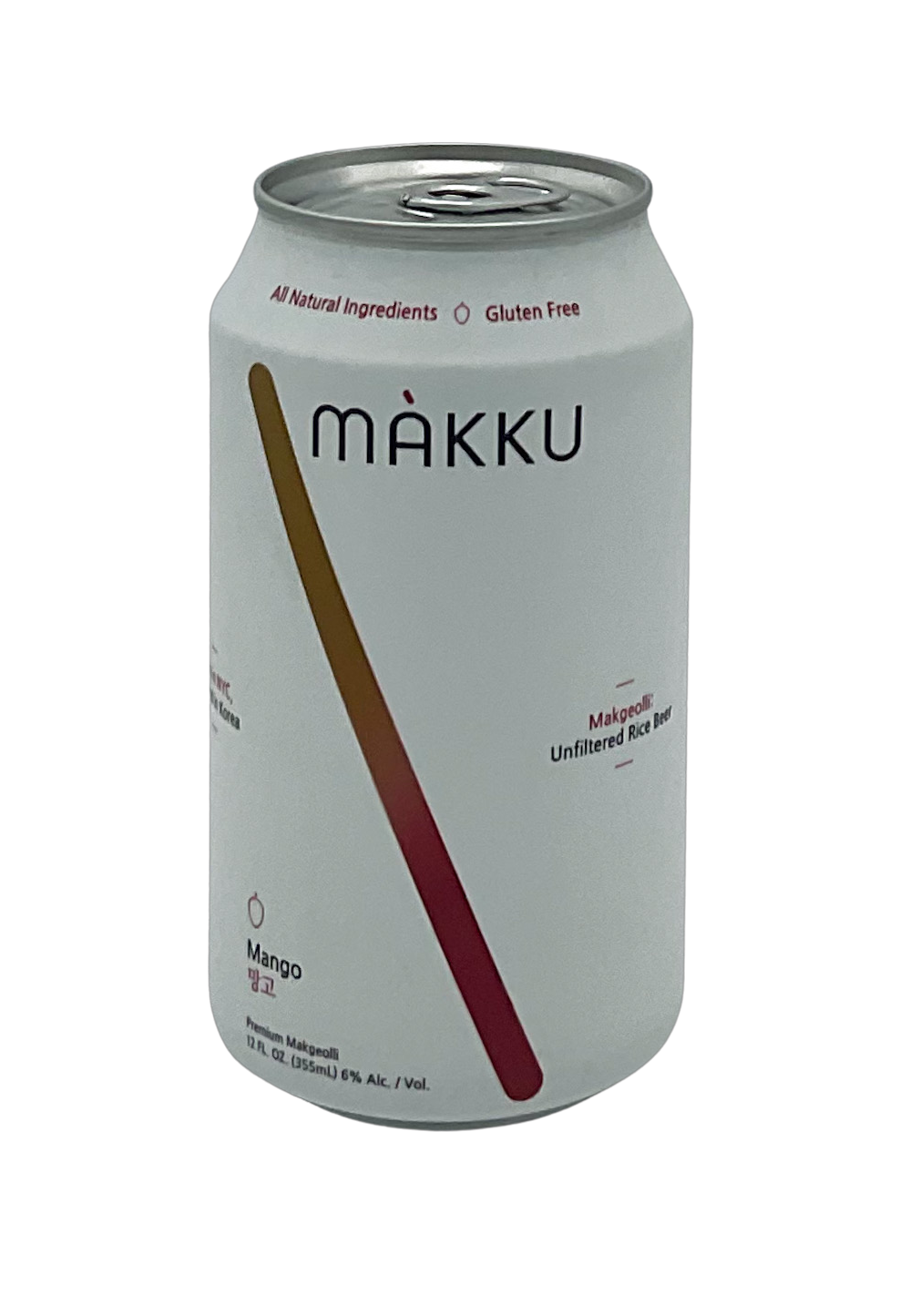 Makku Mango Makgeoli Unfiltered Rice Beer 12oz