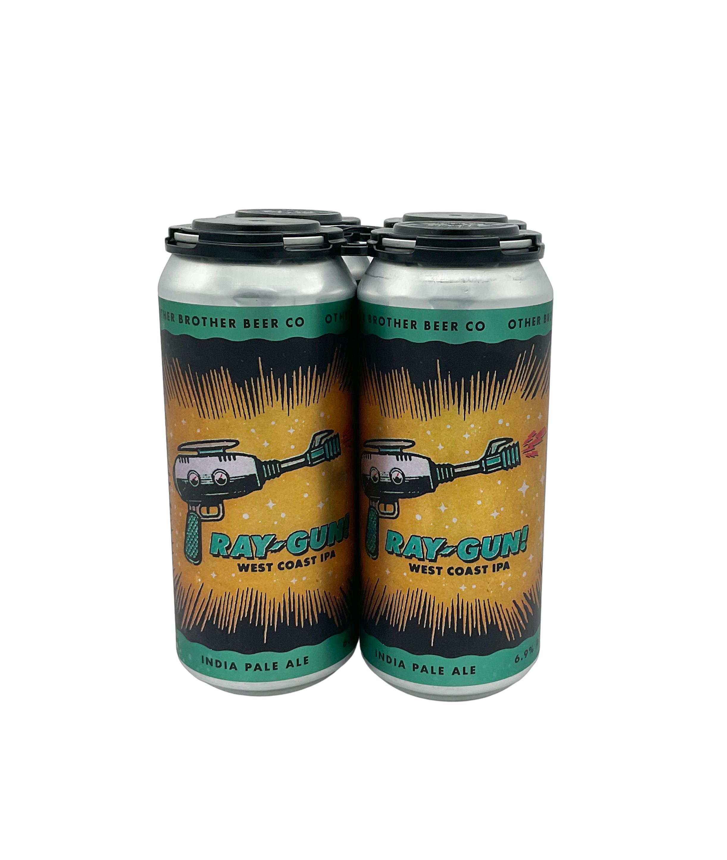 Ray-Gun - West Coast IPA - 6.9% ABV - 4-Pack-16 oz Cans – Other