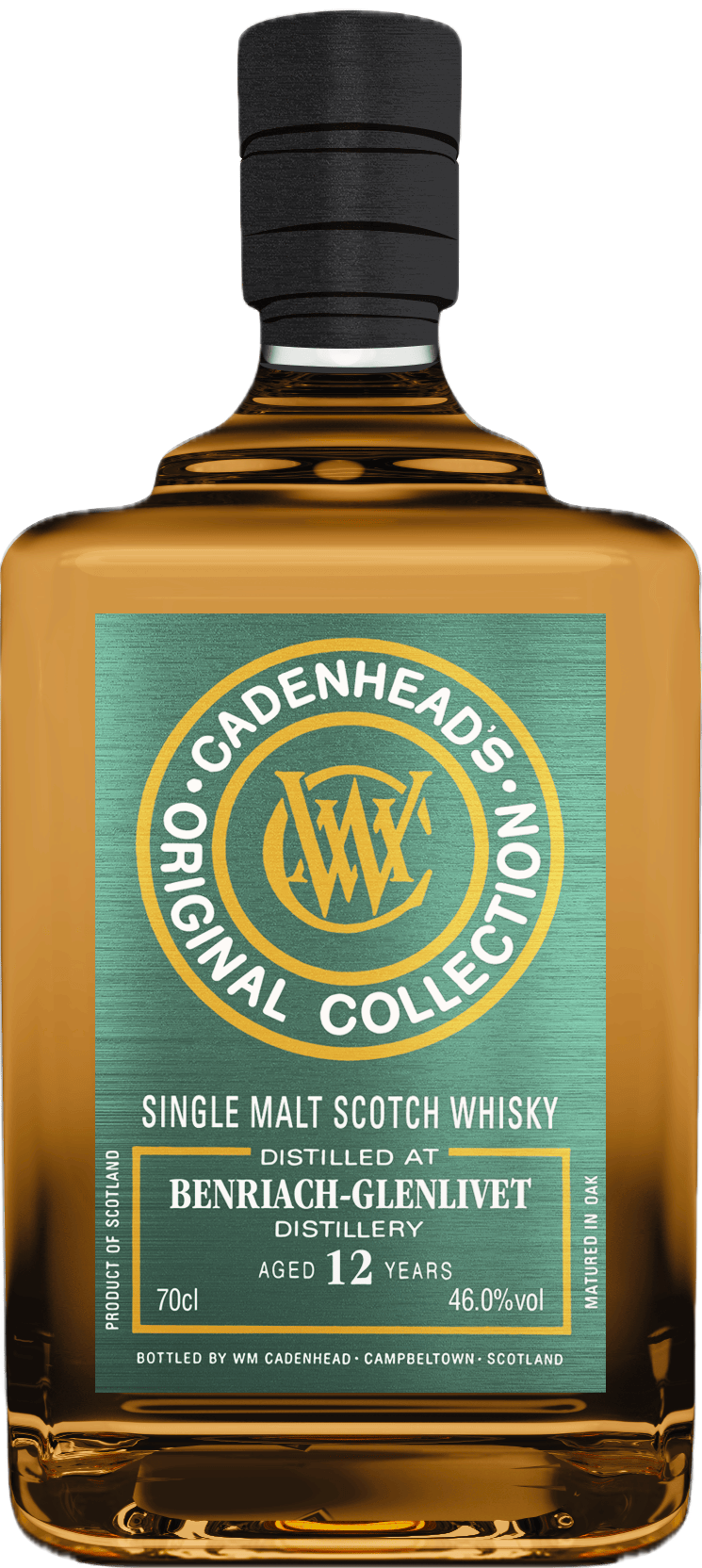 Cadenhead's Benriach 2012 - 12yr Single Malt 750mL