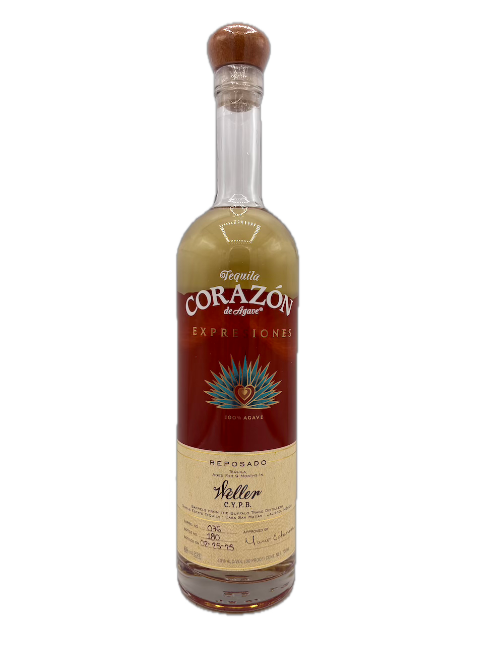 Corazon Expresiones Weller CYPB Reposado 750mL