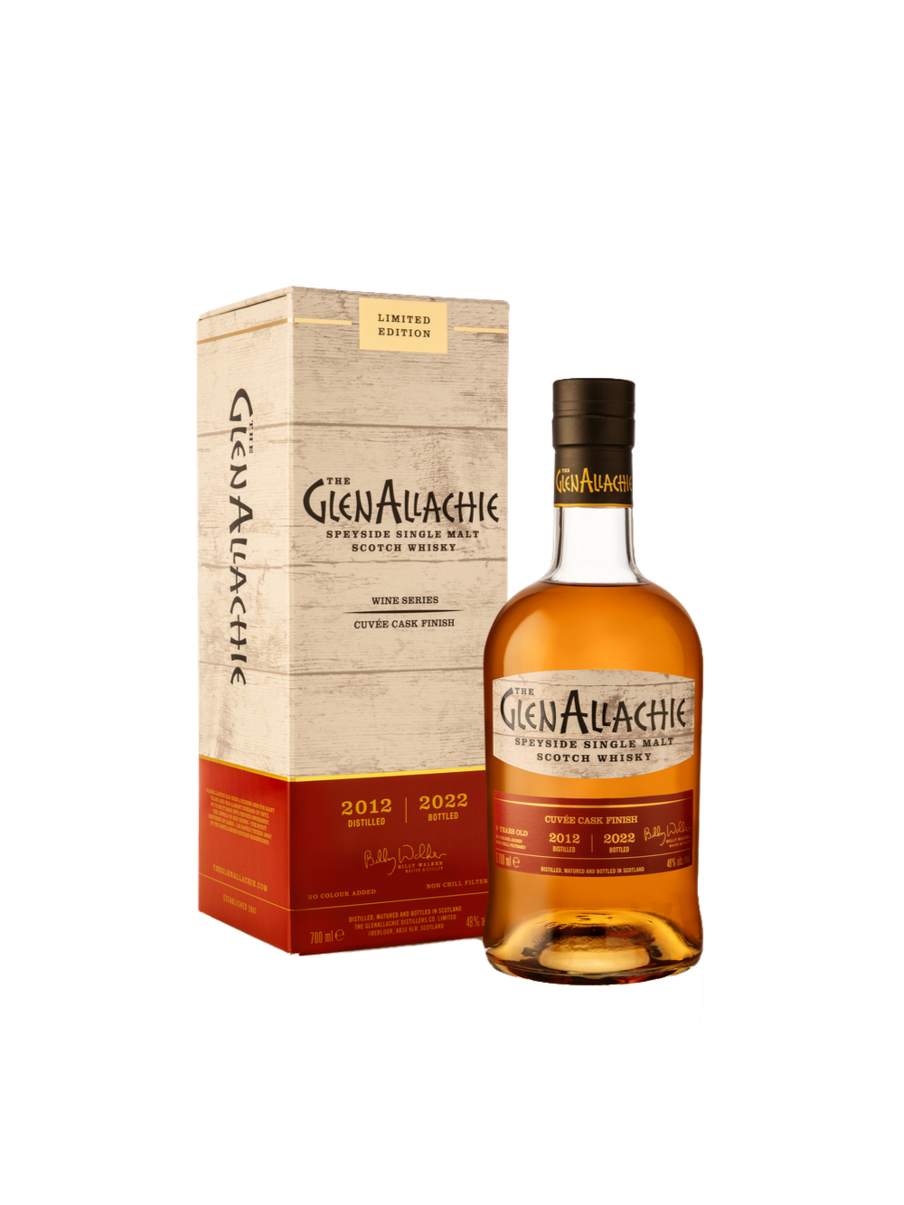 The GlenAllachie 2012 9yr Cuvee Cask Finish