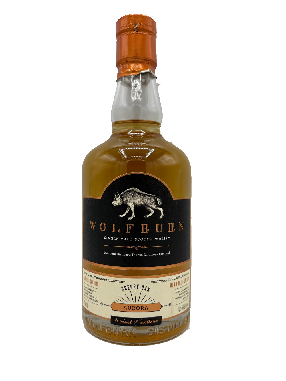 Wolfburn 'Aurora' Single Malt Scotch 750mL