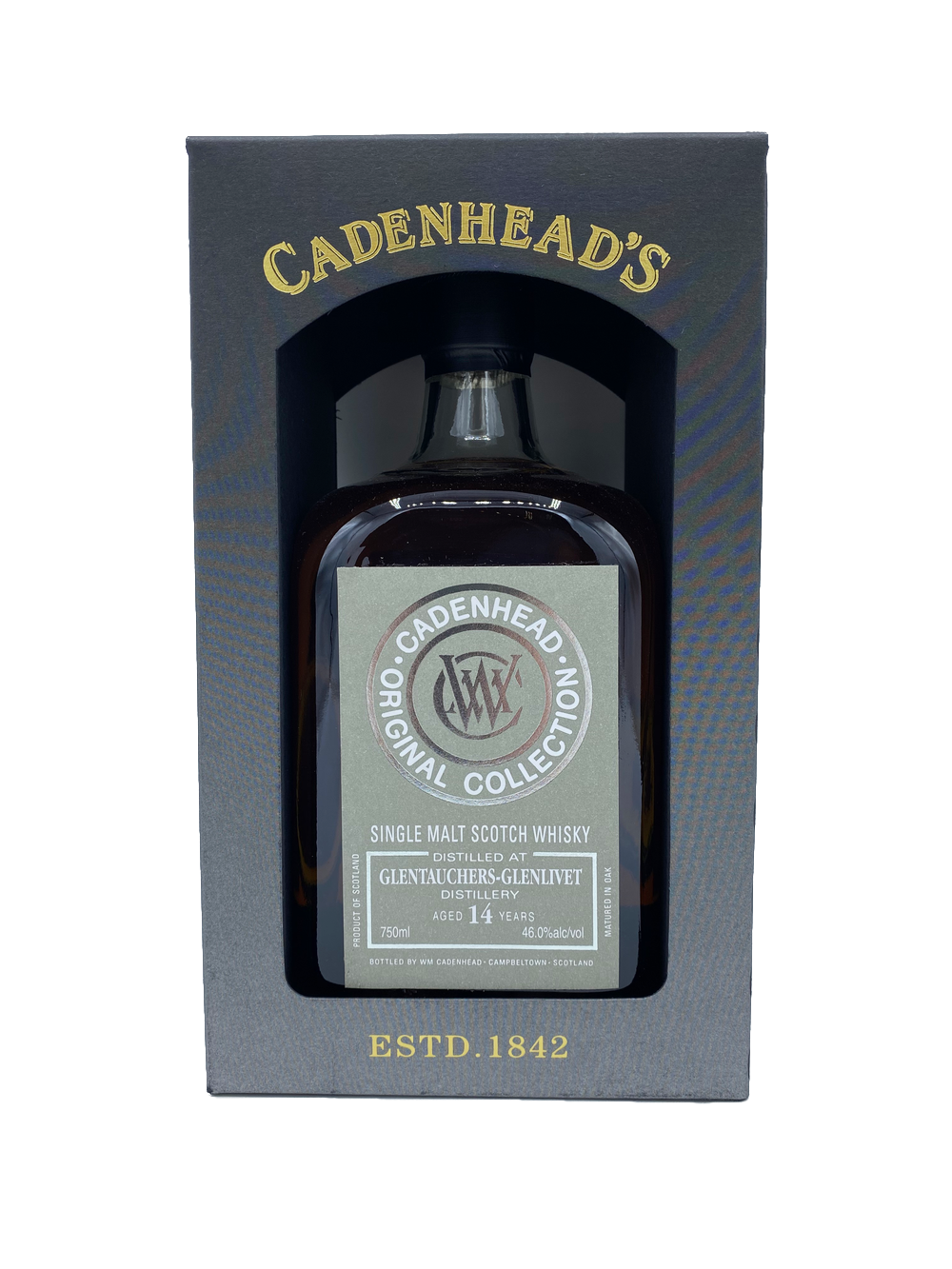 Cadenhead's ウイスキー　14 Years 46% Cadenhead Glentauchers-Glenlivet 14yr Single Malt Scotch 750ml