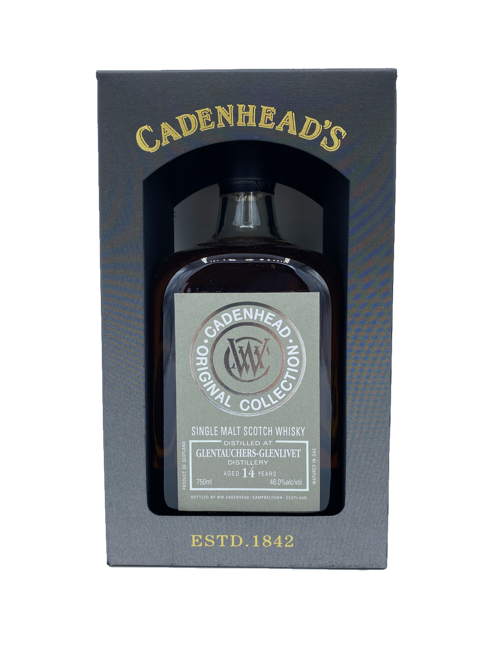 Cadenhead Glentauchers-Glenlivet 14yr Single Malt Scotch 750ml
