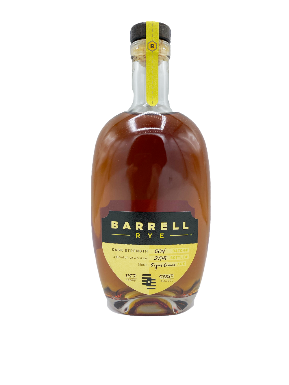 Barrel Riley's Barrell Rye Batch #004 750ml – Deer Park Wine & Spirits