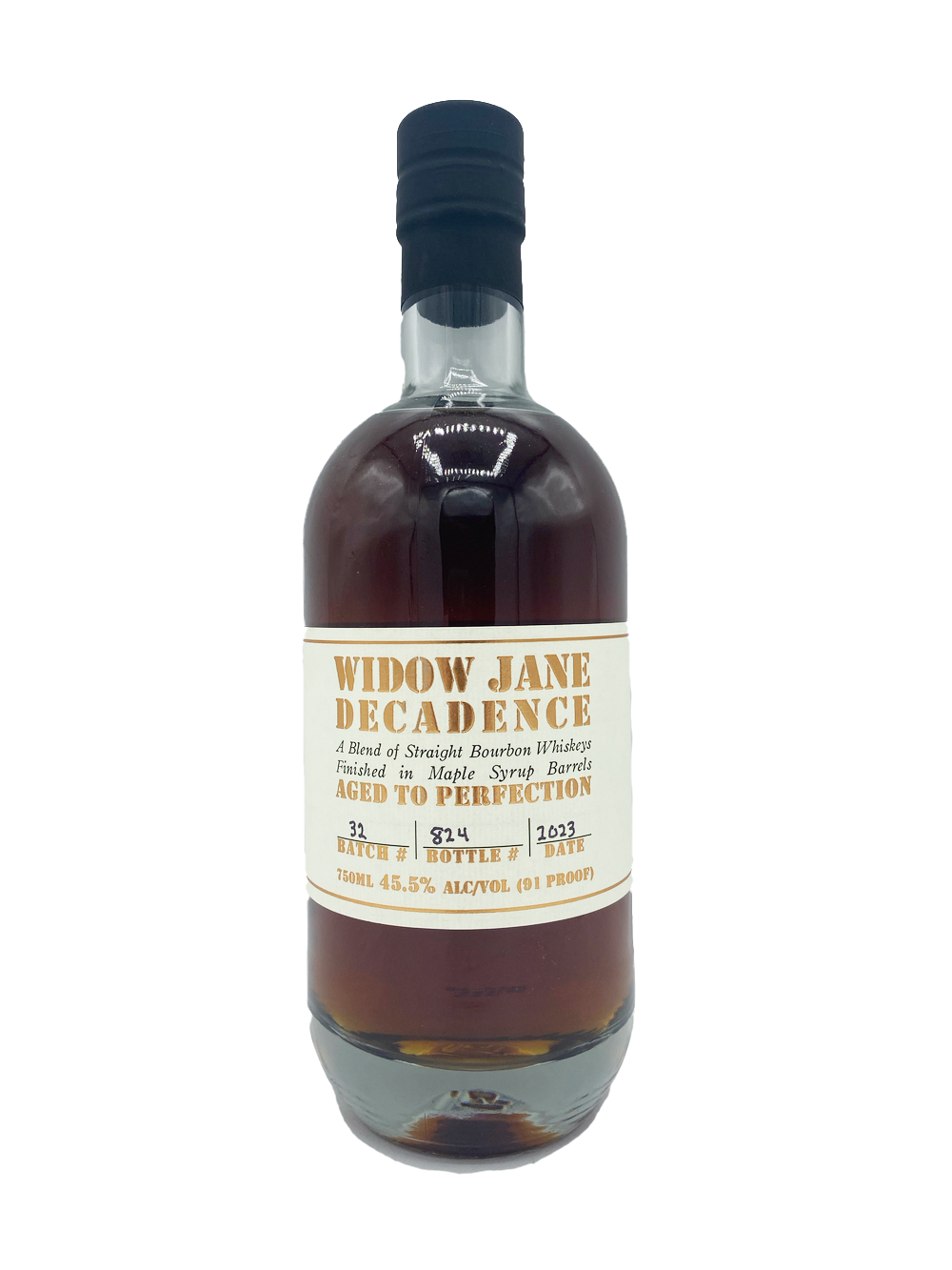 Widow Jane Decadence Maple Syrup Barrel Finish Bourbon 750mL