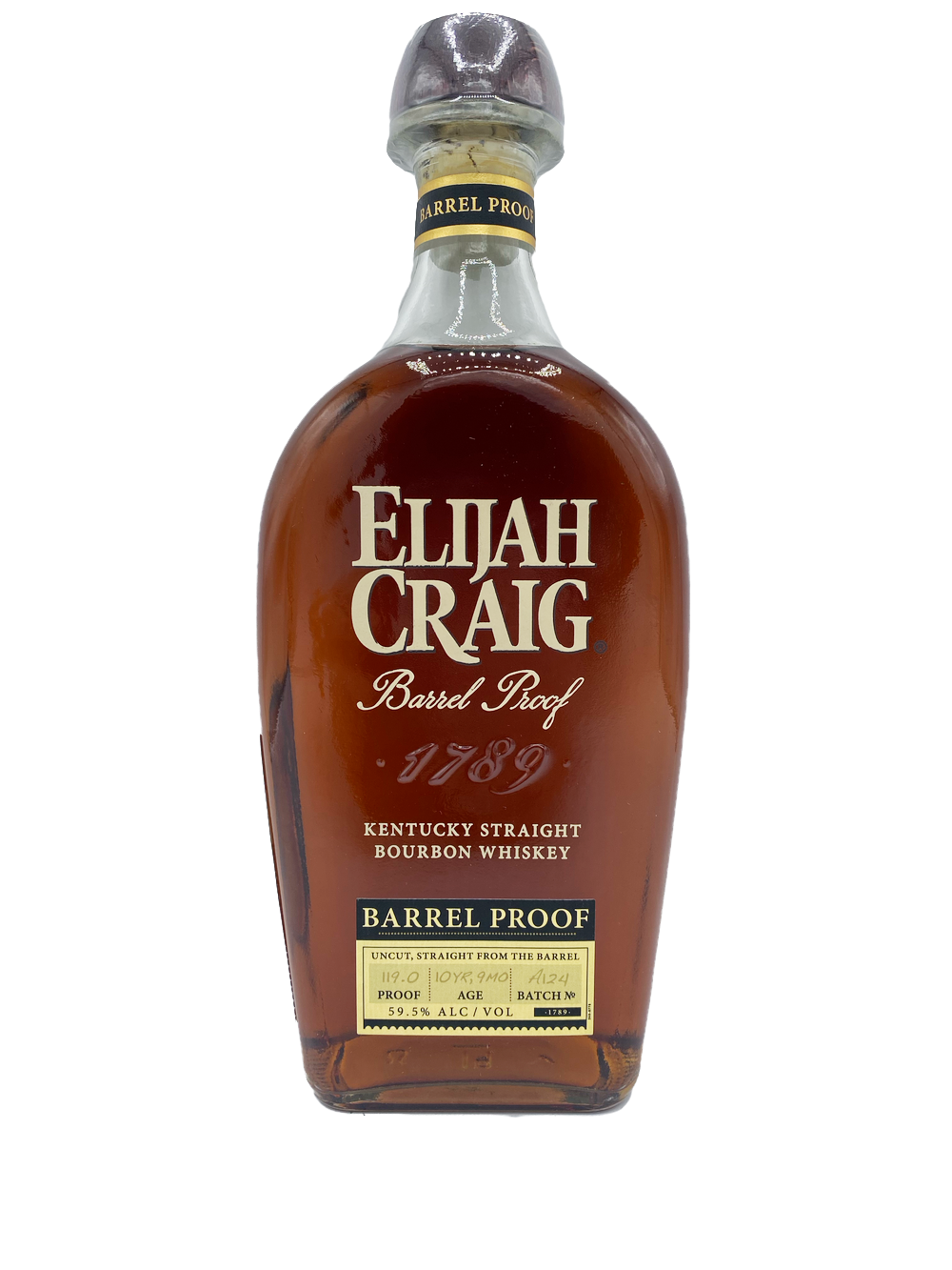 Elijah Craig Barrel Proof 10yr A124 750ml