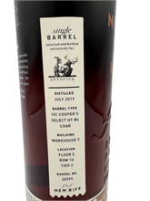 Load image into Gallery viewer, New Riff 6 yr Single Barrel 125.5 pf Bourbon 750mL
