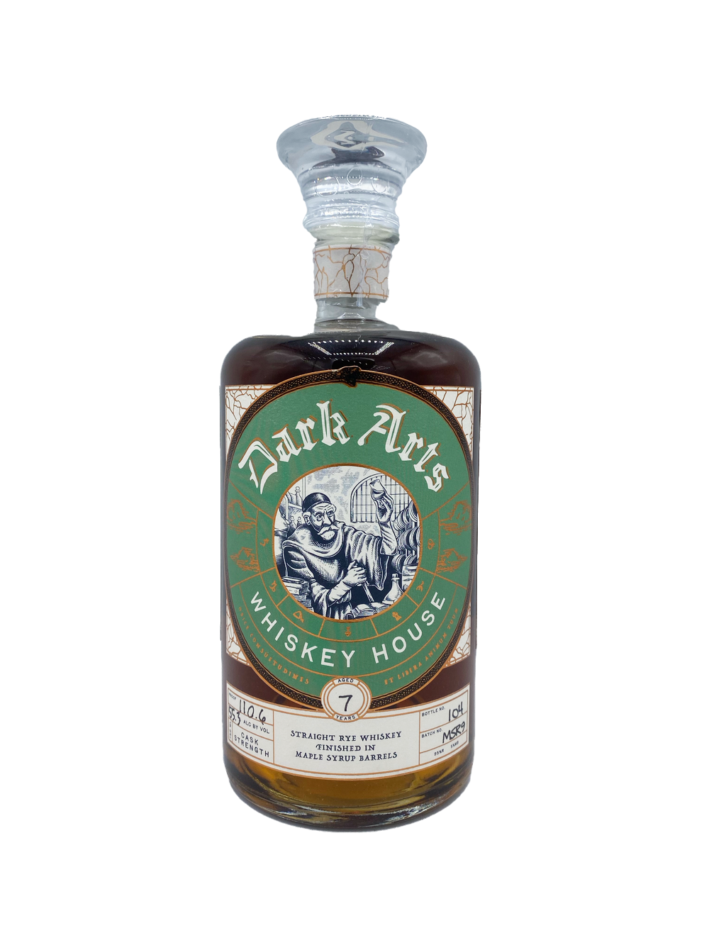 Dark Ryr Dark Arts 7.5yr Maple Syrup Finish Single Barrel Rye 750ml – Deer Park ...