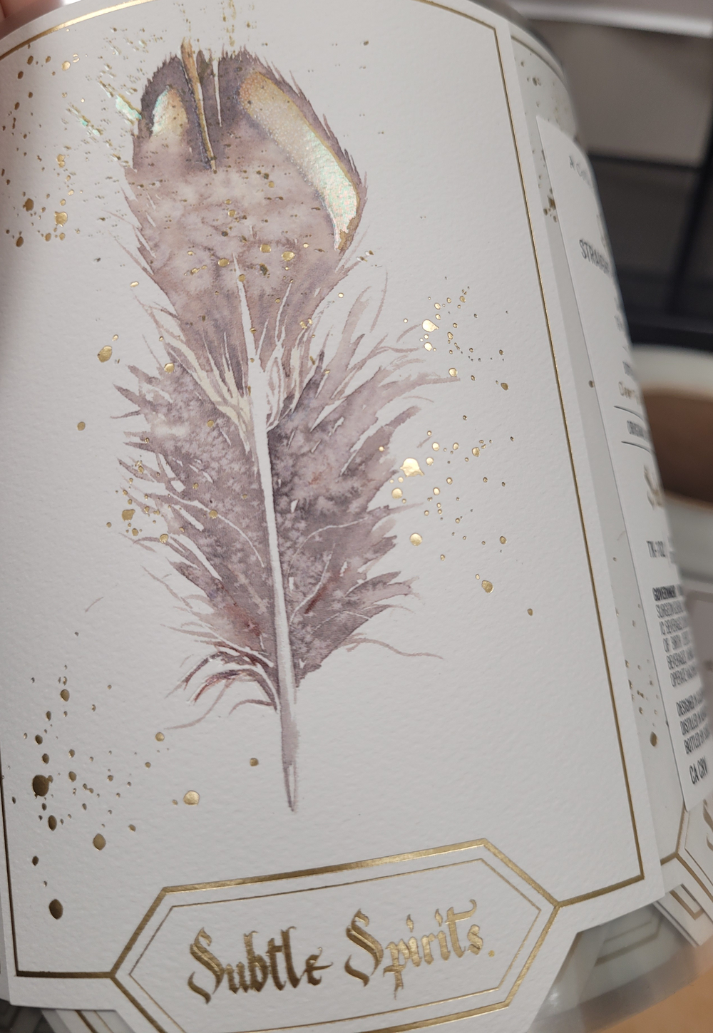 Subtle Spirits 'Collection of Rare Birds' - QUAIL - 16yr Single Barrel TK-102 Bourbon 750mL