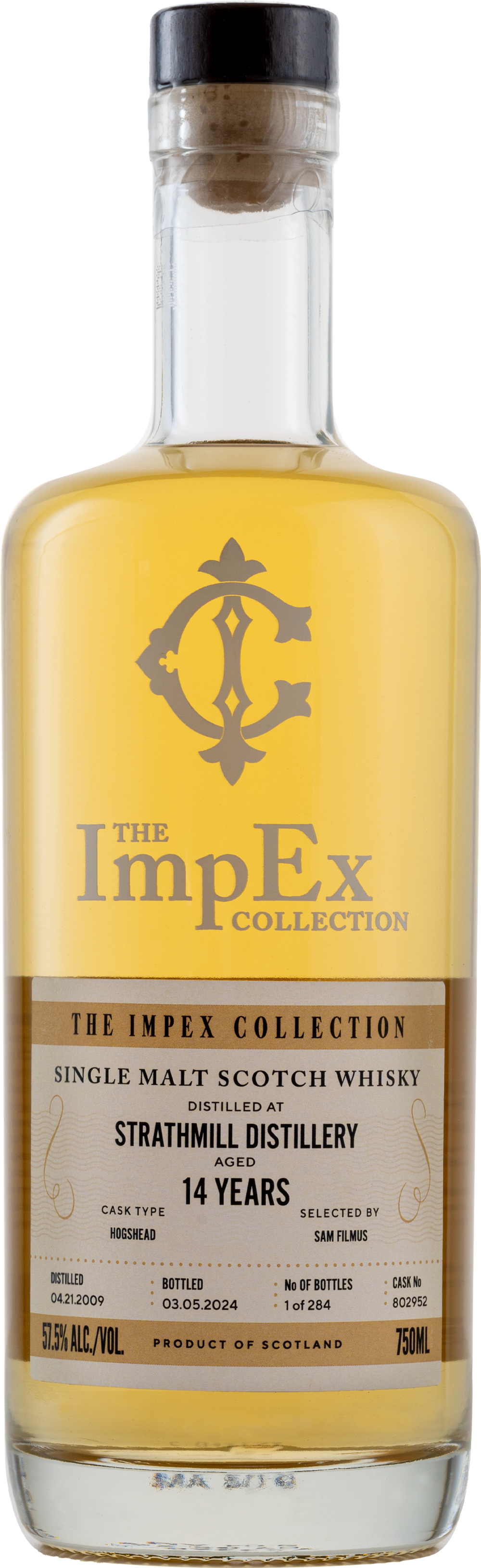 The Impex Collection 2009 14yr Strathmill Cask 802952