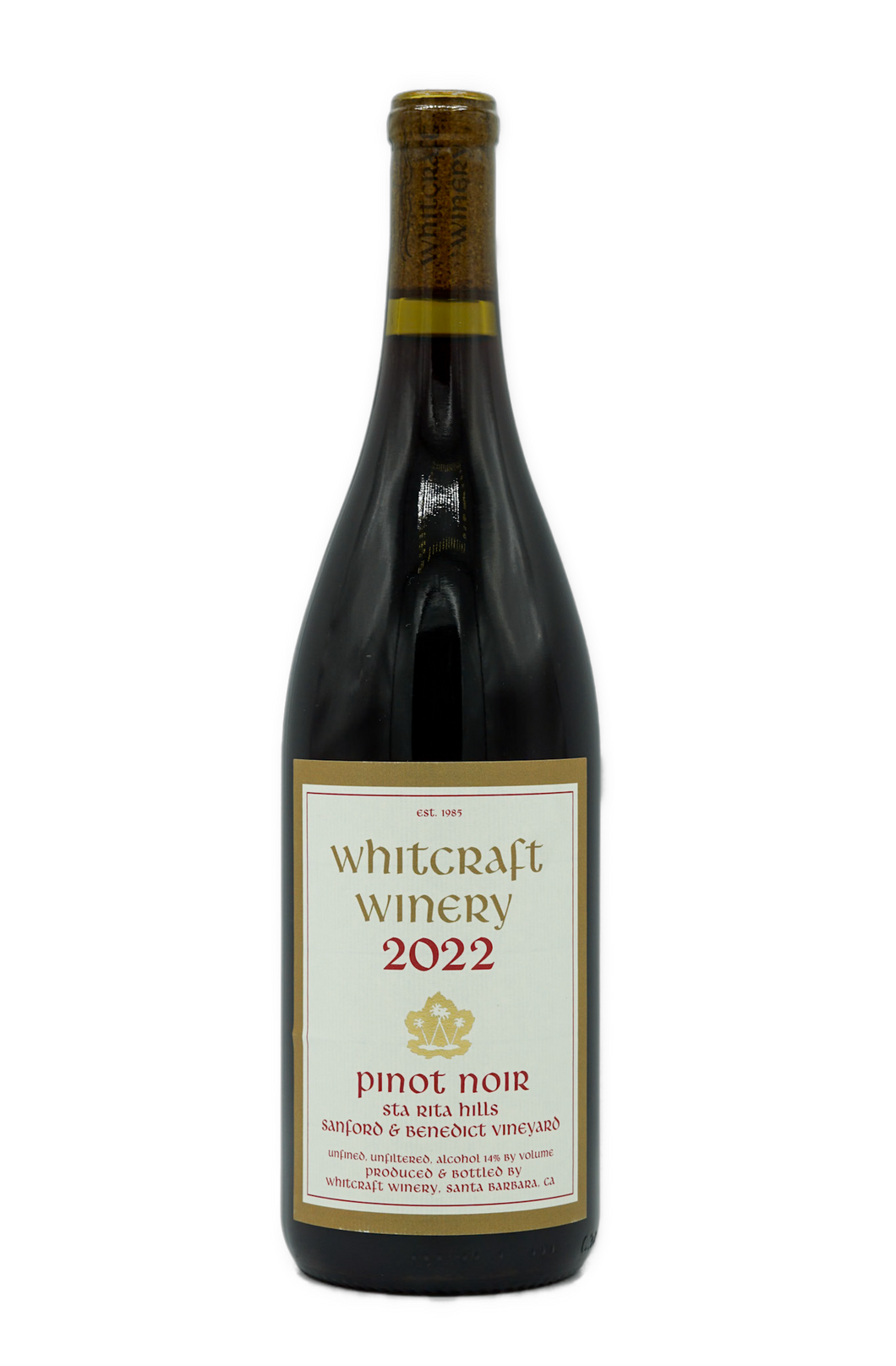 Whitcraft 2022 Sanford & Benedict Pinot Noir