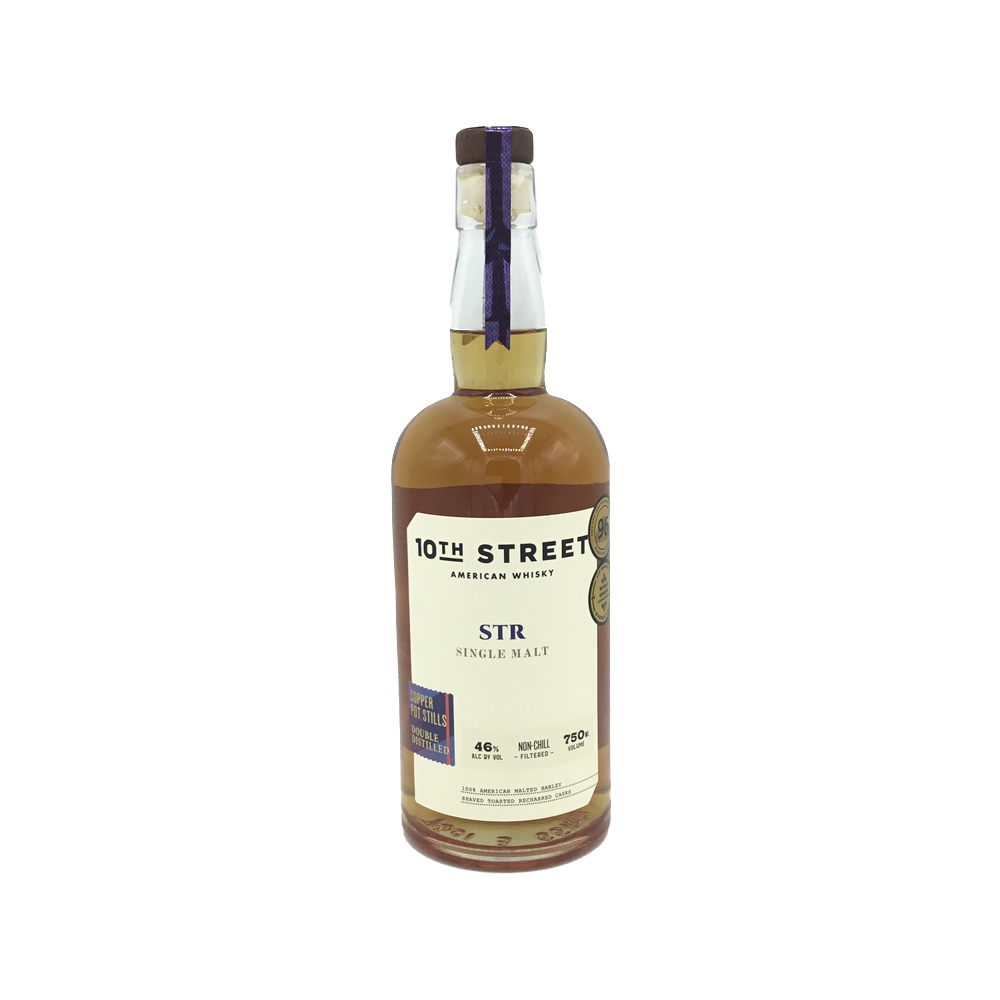10th Street STR Single Malt Whisky 750mL