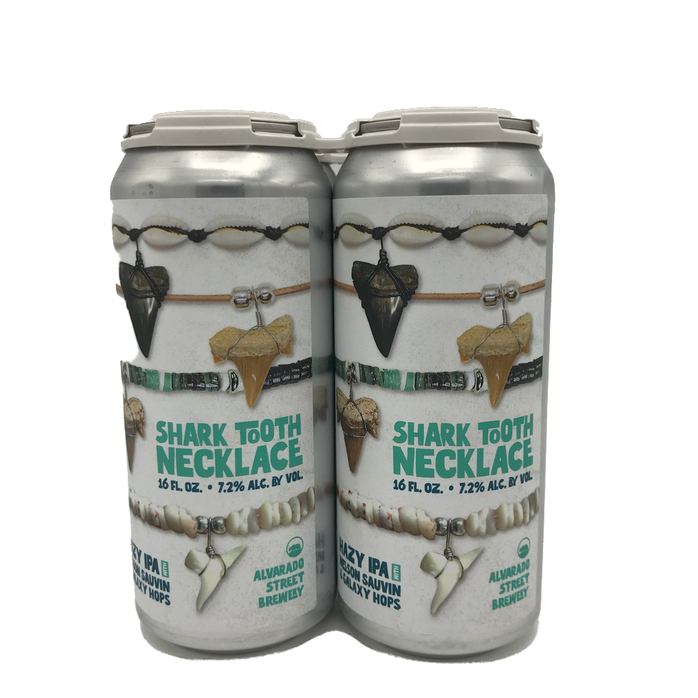 Alvarado Street Shark Tooth Necklace Hazy IPA 4pk