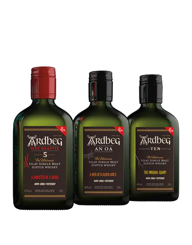 Ardbeg 3 x 200ml Mix Pack – Deer Park Wine & Spirits