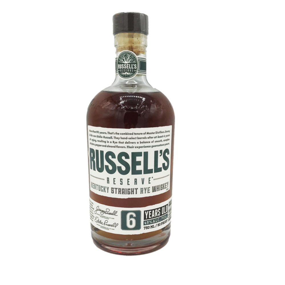 Russell's Reserve 6 yr Rye 750ml