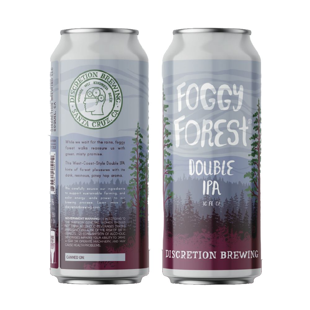 Discretion Foggy Forest Double IPA 4pk