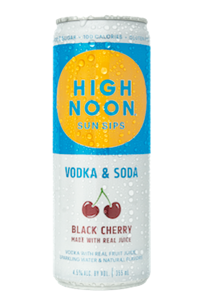 High Noon Black Cherry Seltzer 4pk