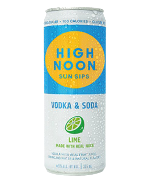 High Noon Lime Seltzer 4pk