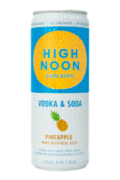 High Noon Pineapple Seltzer 4pk