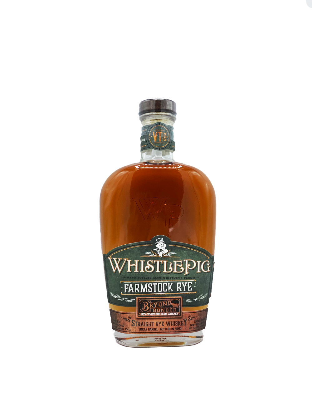 WhistlePig Farmstock Single Barrel Bottled-in-Bond Rye 750mL