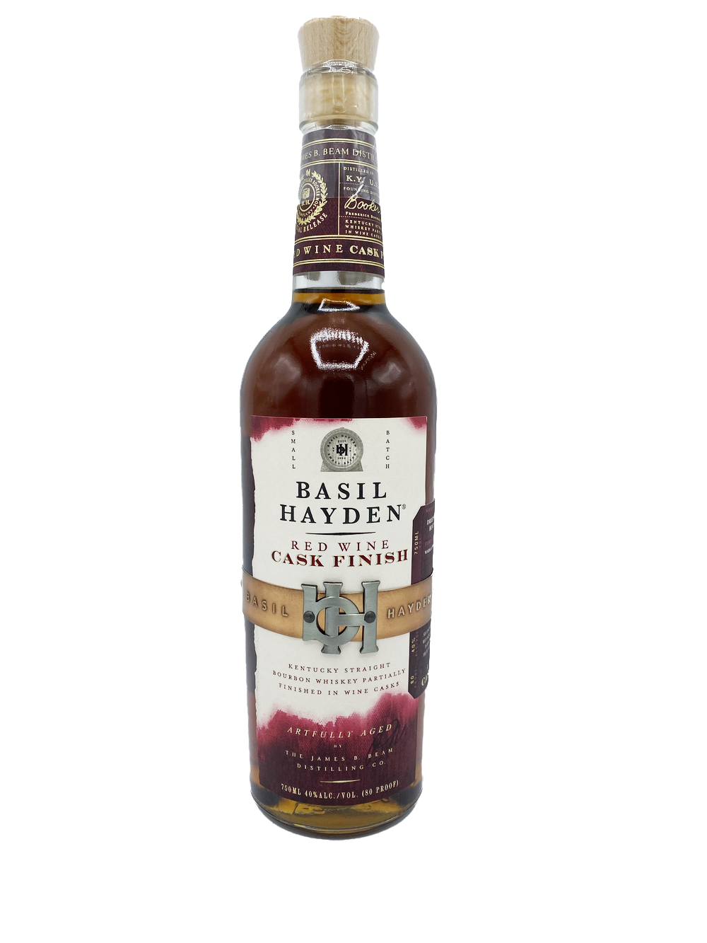 Basil Hayden Red Wine Cask Finish Bourbon 750mL