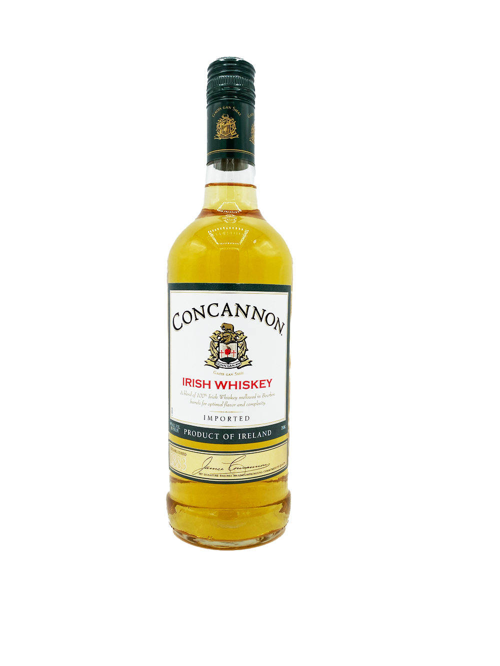 Concannon Irish Whiskey 750ml – Deer Park Wine & Spirits