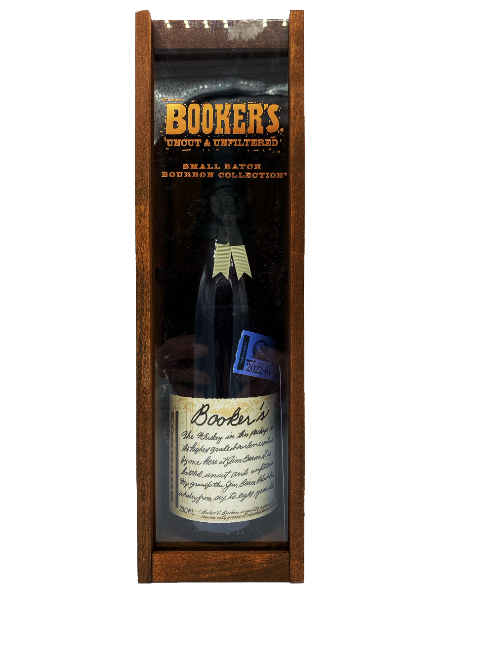 Booker's 'Pinkie's Batch' 2022-04 Bourbon 750mL