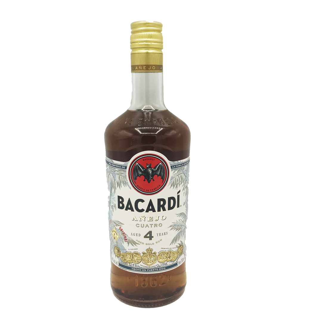 Bacardi Añejo 4 Rum 750ml