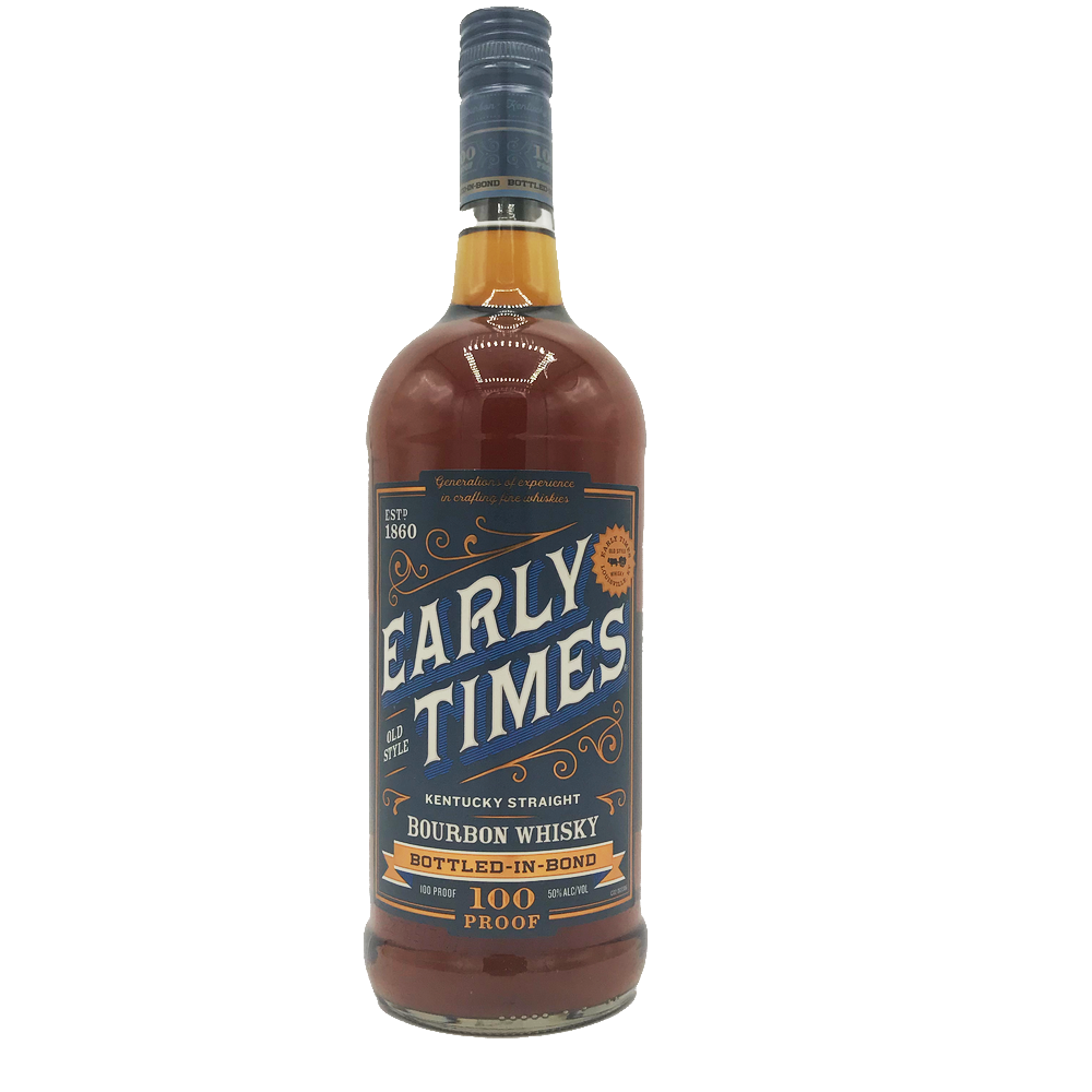 Early Times Bottled In Bond Bourbon Whiskey 1.0L