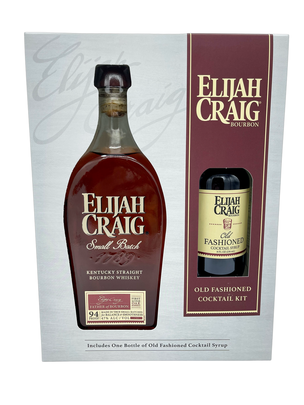Elijah Craig Small Batch Bourbon Old Fashioned Kit 750mL