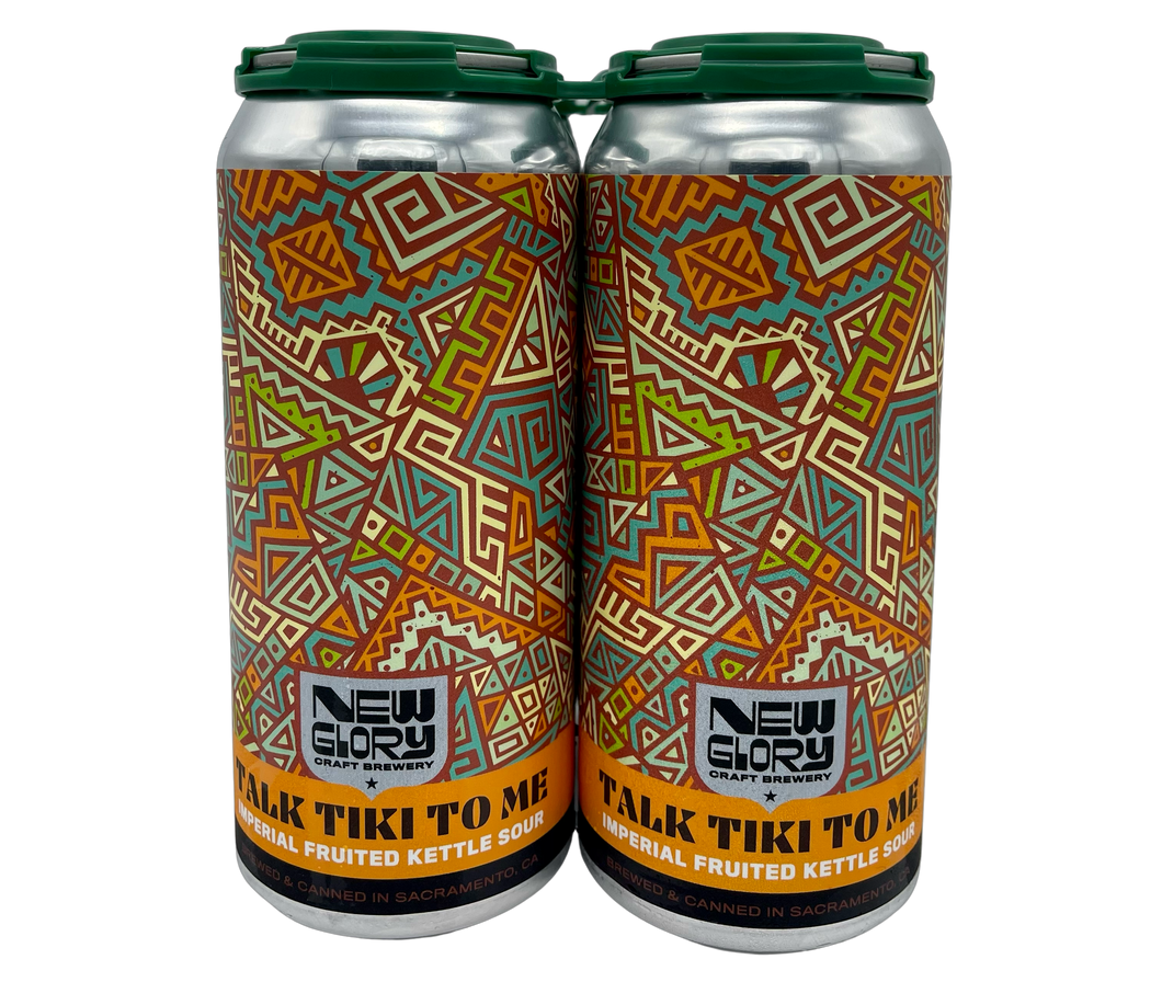 New Glory Talk Tiki To Me Imperial Fruited Kettle Sour 4pk