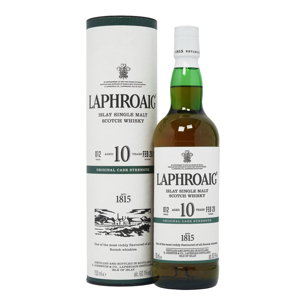 Laphroaig 10 yr Single Malt Scotch Whiskey – Deer Park Wine & Spirits