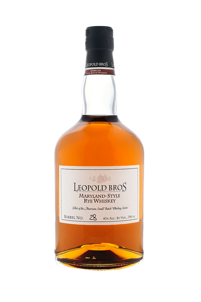 Leopold's Maryland Style Rye Whiskey 750ml