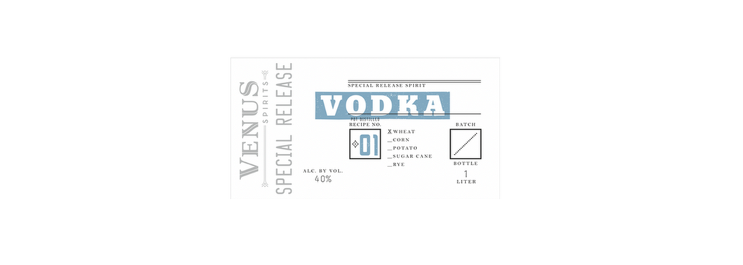 Venus Special Release Vodka 750ml