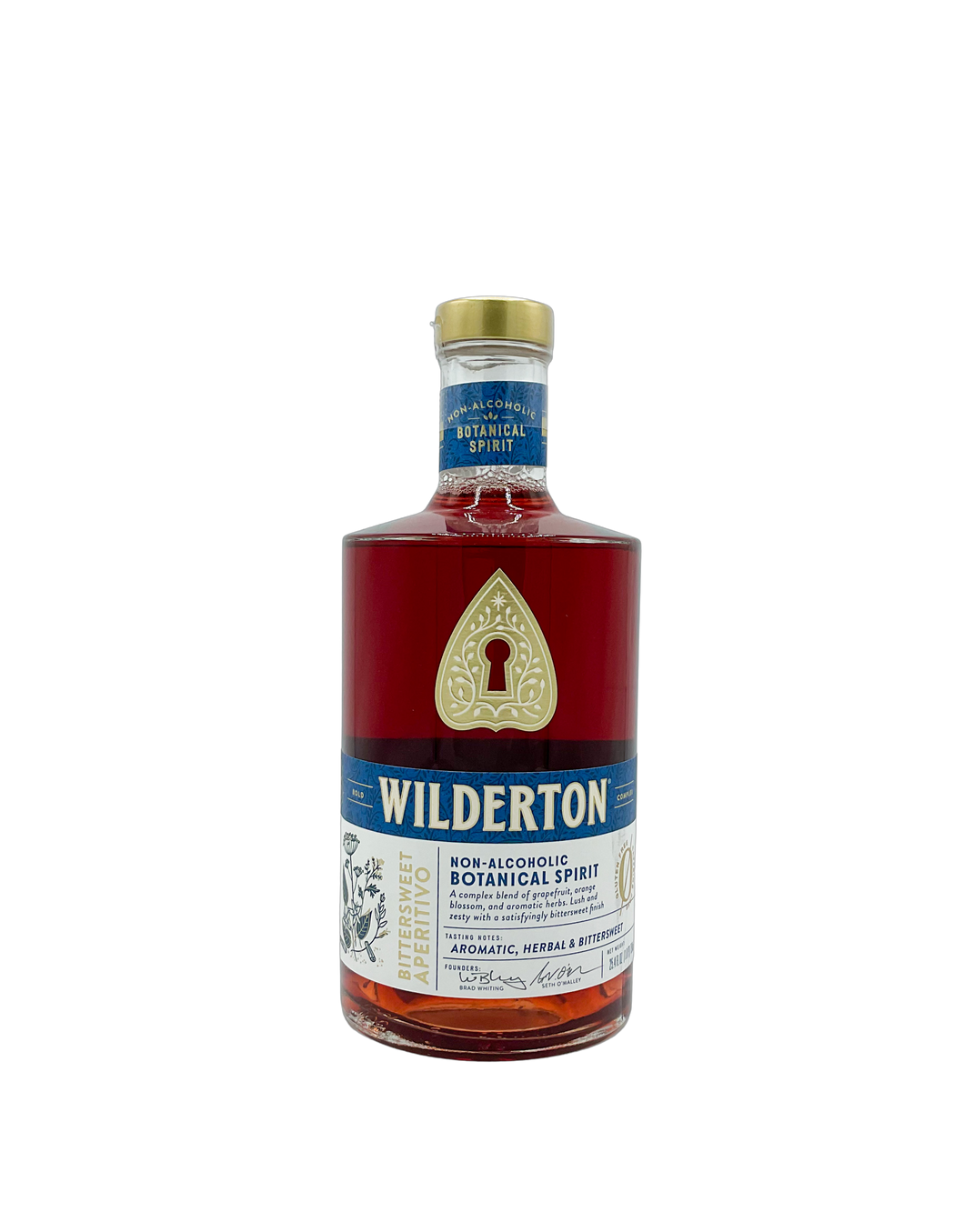 Wilderton Aperitivo Non-Alcohilic Spirit 750mL